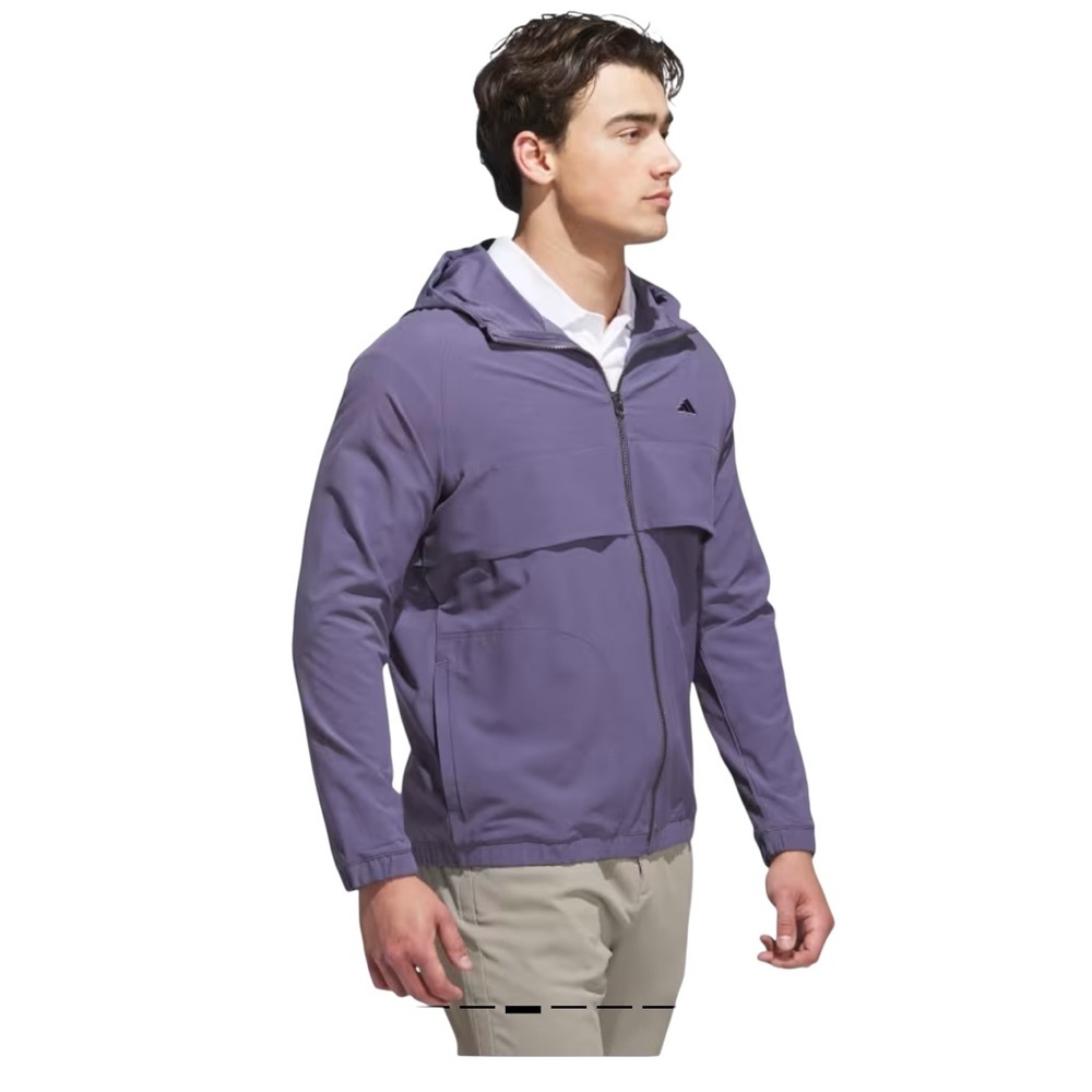 Adidas GO-TO FULL-ZIP WINDBREAKER, men’s golf, NWT Fall 2025 - Picture 2 of 7